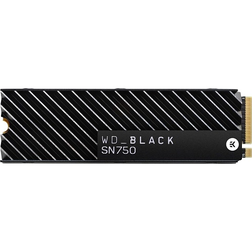 SSD накопичувач WD Black SN750 500GB with Heatsink (WDBGMP5000ANC) - придбати в Дніпрі, Україні: ціна, характеристики | інтернет-магазин TOUCH