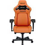 Геймерское кресло Anda Seat Kaiser 4 XL Leather Blaze Orange (AD12YDDC-XLL-20-O-PV/C)