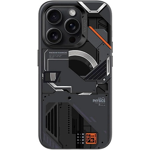 Чехол Benks Mecha Case with MagSafe для Apple iPhone 16 Pro Max Black