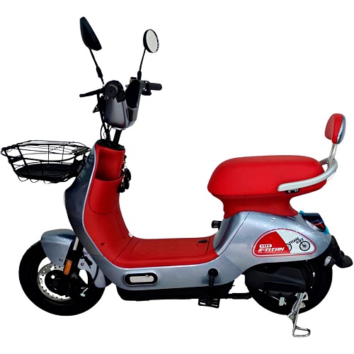 Електроскутер E-Titan City Red-Gray (14EC-005176) - придбати в Дніпрі, Україні: ціна, характеристики | інтернет-магазин TOUCH