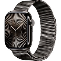 Смарт-годинник Apple Watch Series 10 GPS + Cellular 42mm Slate Titanium Case with Slate Milanese Loop (MX053) - придбати в Дніпрі, Україні: ціна, характеристики | інтернет-магазин TOUCH Смарт-годинник Apple Watch Series 10 GPS + Cellular 42mm Slate Titanium Case with Slate Milanese Loop (MX053) - придбати в Дніпрі, Україні: ціна, характеристики | інтернет-магазин TOUCH