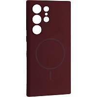 Чехол DK Luxury Silicone Case with MagSafe для Samsung Galaxy S25 Ultra Plum