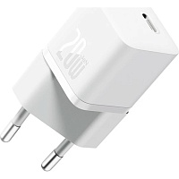 Сетевое зарядное устройство Baseus GaN5 Fast Charger Mini 1C 20W White (CCGN050102) Сетевое зарядное устройство Baseus GaN5 Fast Charger Mini 1C 20W White (CCGN050102)