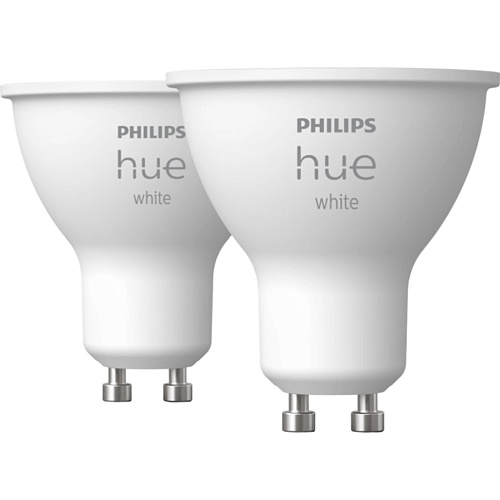 Умная лампочка Philips Hue GU10 White 2шт (929001953506)