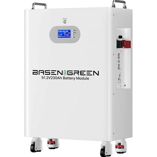 Аккумулятор Basen Green LiFePO4 48V (51.2V/230Ah/11776Wh) (BR-OW-LV-11.7KWH)