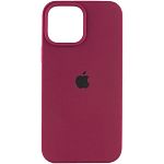 Чехол Silicone Case для Apple iPhone 15 Pro Max Maroon AA