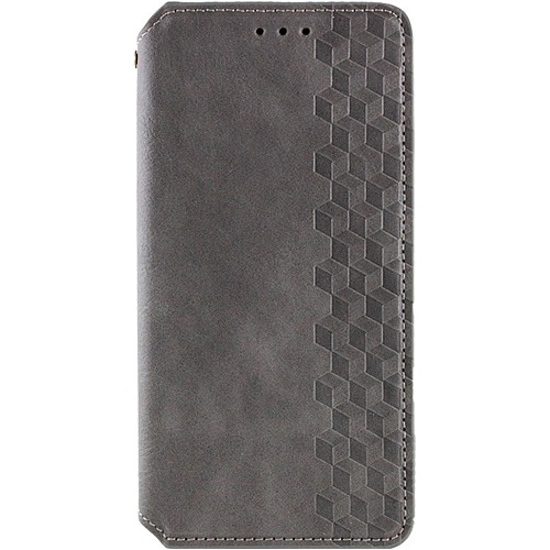 Чехол-книжка GETMAN Cubic Case для Redmi Note 13 4G Grey