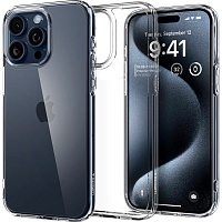 Чехол Spigen Ultra Hybrid Case для Apple iPhone 15 Pro Crystal Clear (ACS06707)