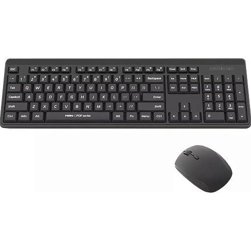Комплект (клавіатура + миша) MiiiW POP B1040 Black (MW23PB01) - придбати в Дніпрі, Україні: ціна, характеристики | інтернет-магазин TOUCH