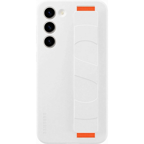 Чехол Samsung Silicone Grip Case для Samsung Galaxy S23 Plus White (EF-GS916TWEGRU)