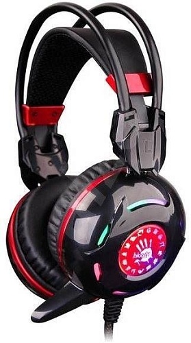 Ігрові навушники Bloody G300 (Black/Red) - придбати в Дніпрі, Україні: ціна, характеристики | інтернет-магазин TOUCH
