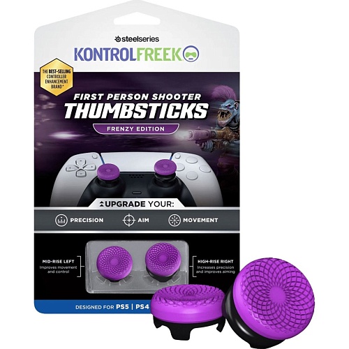 Накладки на стіки KontrolFreek Frenzy edition 2-pack для PS4/PS5 (B0C9FNLW6Q) - придбати в Дніпрі, Україні: ціна, характеристики | інтернет-магазин TOUCH