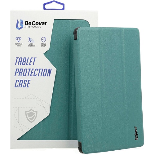 Чохол-книжка BeCover Smart Case для Lenovo Tab M10 Plus TB-125F (3rd Gen) Dark Green (708303) - придбати в Дніпрі, Україні: ціна, характеристики | інтернет-магазин TOUCH