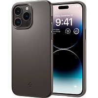 Чохол Spigen Thin Fit для Apple iPhone 14 Pro Gunmetal (ACS04782) - придбати в Дніпрі, Україні: ціна, характеристики | інтернет-магазин TOUCH Чохол Spigen Thin Fit для Apple iPhone 14 Pro Gunmetal (ACS04782) - придбати в Дніпрі, Україні: ціна, характеристики | інтернет-магазин TOUCH