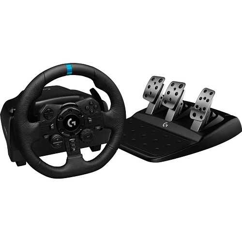 Ігрове кермо Logitech G923 Racing Wheel для PS5/PC (941-000149) - придбати в Дніпрі, Україні: ціна, характеристики | інтернет-магазин TOUCH