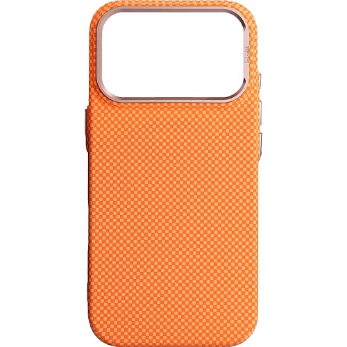 Чохол ArmorStandart LikeCarbon2 SE MagCase для Apple iPhone 17 Pro Kevlar Orange Rose Gold (ARM89168) - придбати в Дніпрі, Україні: ціна, характеристики | інтернет-магазин TOUCH