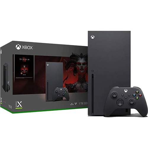 Игровая консоль Microsoft Xbox Series X 1TB Black + Diablo IV Bundle