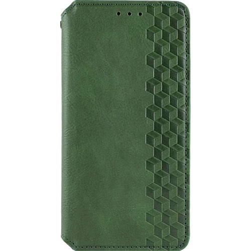 Чехол-книжка Getman Cubic Cover Case для Redmi 13 4G / Poco M6 4G Green