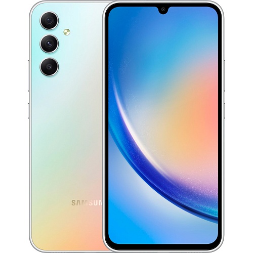 Смартфон Samsung Galaxy A34 5G 8/256GB Silver (SM-A346EZSESEK) UA-UCRF
