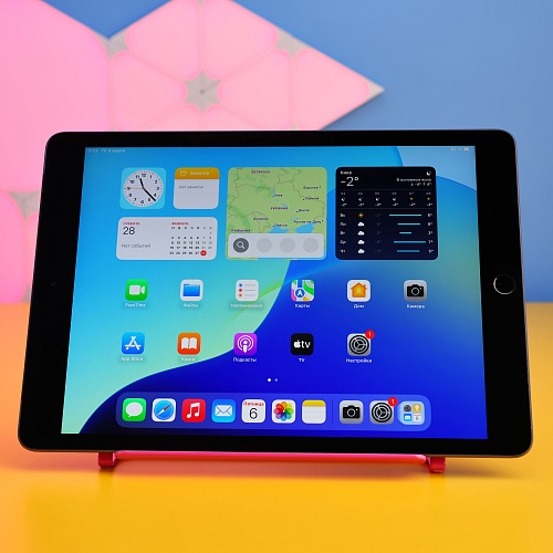 Планшет Apple iPad 10.2 (2019) Wi-Fi + Cellular 32GB Space Gray (MW742) Б/У