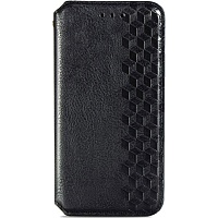 Чехол-книжка GETMAN Cubic Cover Case для Samsung Galaxy A04 (Black) Чехол-книжка GETMAN Cubic Cover Case для Samsung Galaxy A04 (Black)