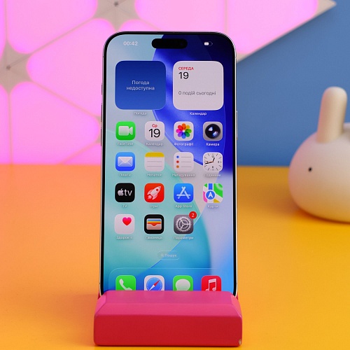 Смартфон Apple iPhone 16 Pro Max 512GB eSIM White Titanium (MYW83) Б/У