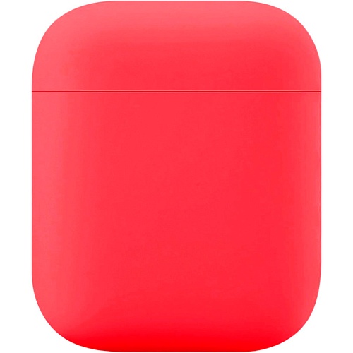 Чехол New Silicone Case для Apple AirPods 2 Wine Red
