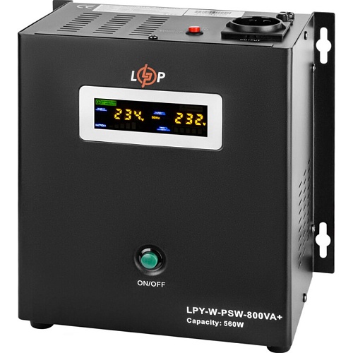 Источник бесперебойного питания (ИБП) LogicPower LPY-W-PSW-800VA+ (4143)