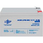 Аккумулятор LogicPower AGM-MG 12V (12V/9Ah/108Wh) (6555)