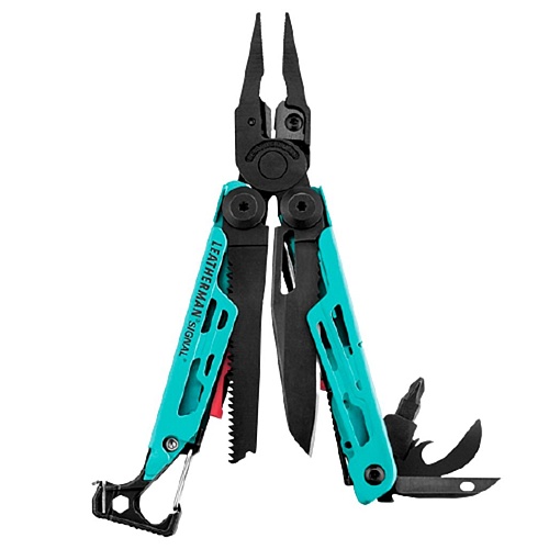 Мультитул Leatherman SIGNAL AQUA + синтетический чехол (832733)