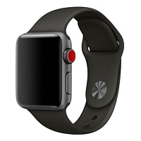 Ремешок Sport Band для Apple Watch 42/44/45mm Black Ремешок Sport Band для Apple Watch 42/44/45mm Black