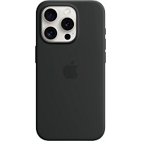 Чехол Apple Silicone Case with MagSafe для iPhone 15 Pro Black (MT1A3ZM/A) Чехол Apple Silicone Case with MagSafe для iPhone 15 Pro Black (MT1A3ZM/A)