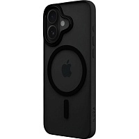 Чехол iLera ColorAnt Clear Case with MagSafe для Apple iPhone 16 Black (iLGCAClCaBk16)