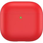 Чехол AhaStyle Ultra-Thin Colorful Silicone Case для Airpods 4 Red (CP-WG172-RD)