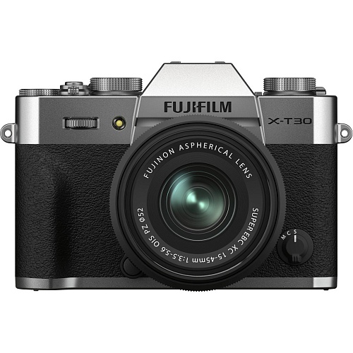 Бездзеркальний фотоапарат Fujifilm X-T30 II Kit XC 15-45mm f3.5/5.6 OIS PZ Silver (16830445) - придбати в Дніпрі, Україні: ціна, характеристики | інтернет-магазин TOUCH