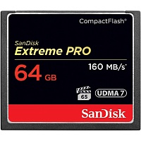 Карта пам'яті SanDisk CompactFlash 64GB Extreme Pro R-160MB/s (SDCFXPS-064G-X46) - придбати в Дніпрі, Україні: ціна, характеристики | інтернет-магазин TOUCH