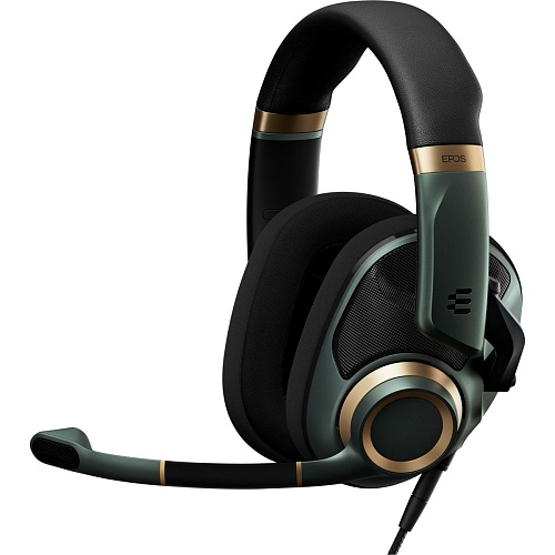 Игровые наушники Sennheiser EPOS H6PRO Open Racing Green (1000970)