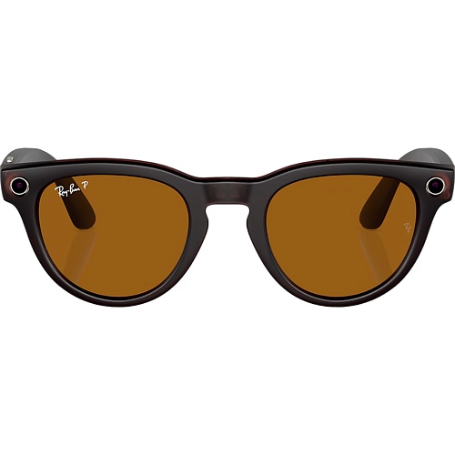 Смарт-окуляри Ray-Ban Meta Headliner Matte Rebel Black Frame/Brown Lenses (RW4009 675483 50-23) - придбати в Дніпрі, Україні: ціна, характеристики | інтернет-магазин TOUCH