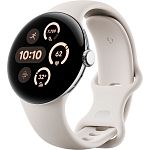 Смарт-часы Google Pixel Watch 3 41mm Matte Polished Silver/Porcelain Band