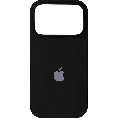 Чехол Silicone Case для Apple iPhone 17 Pro Black AA Чехол Silicone Case для Apple iPhone 17 Pro Black AA