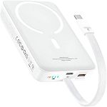 Внешний аккумулятор Baseus Magnetic Mini 10000mAh 30W White (P1002210B223-00)