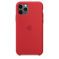 Чехол Silicone Case для Apple iPhone 11 Pro Max (Red) ААА