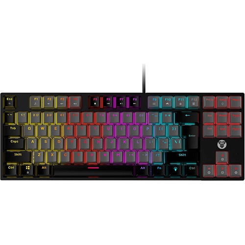 Клавиатура Fantech Atom MK876 Red Switch Gray (MK876GR) 