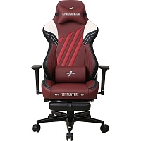 Геймерское кресло 1stPlayer Duke Black/White/Red