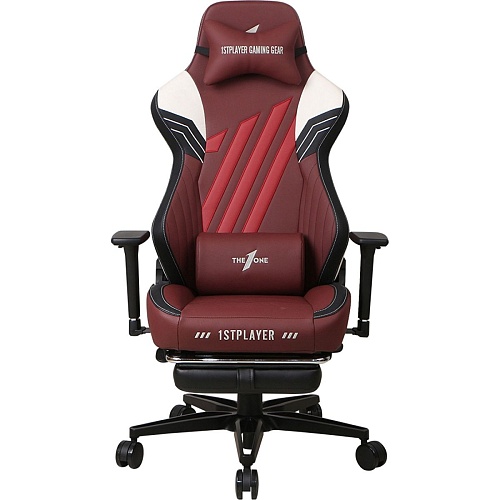 Геймерское кресло 1stPlayer Duke Black/White/Red