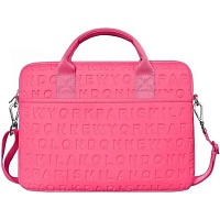 Сумка для ноутбука WiWU Cosmo Slim Case for MacBook 13.3" / 14" Pink (6957815515905)
