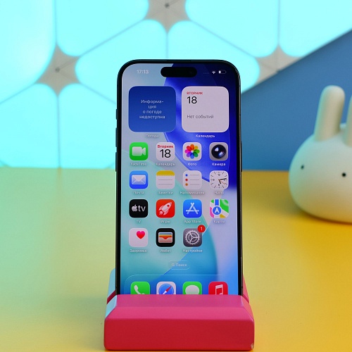 Смартфон Apple iPhone 15 Pro 128GB Black Titanium (MTUV3) Б/У Смартфон Apple iPhone 15 Pro 128GB Black Titanium (MTUV3) Б/У