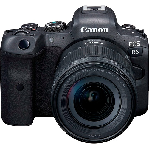 Беззеркальный фотоаппарат Canon EOS R6 Kit RF 24-105mm f/4-7.1 IS STM (4082C046) UA 