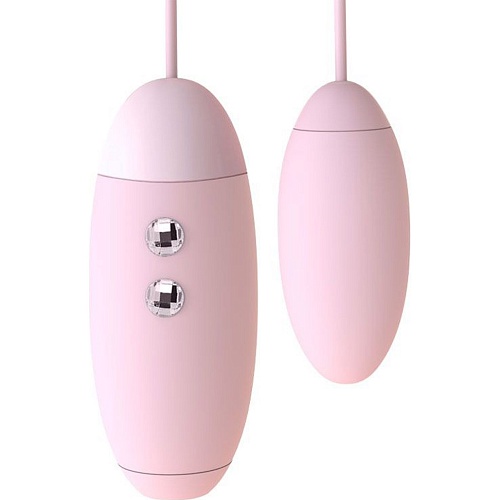 Вакуумный стимулятор с виброяйцом 2 в 1 KissToy Miss VV Pink (SO3761)
