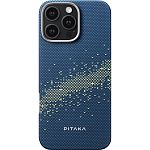 Чехол Pitaka Tactile Woven Case StarPeak MagEZ для Apple iPhone 16 Pro Milky Way Galaxy (KI1601PMYG)